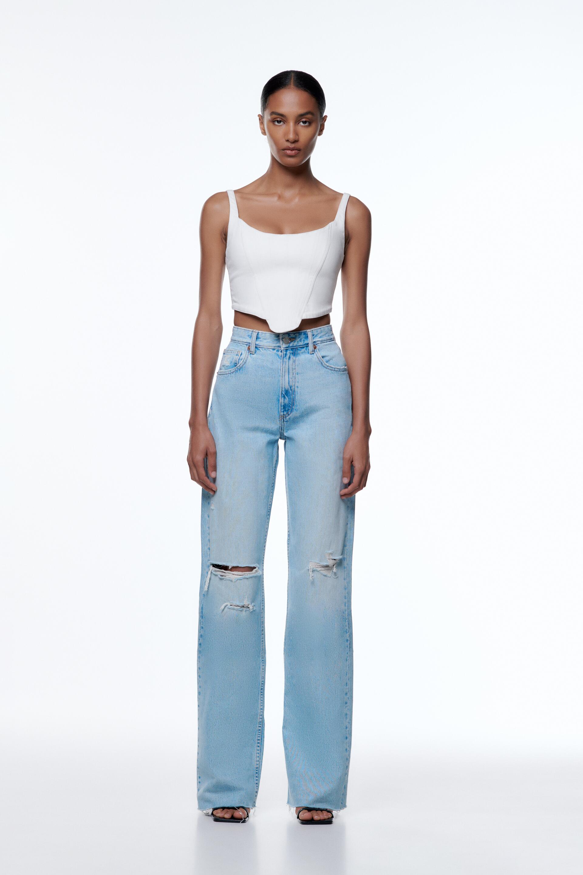 

Джинсы женские ZARA 08197127 синие 40 EU (доставка из-за рубежа), 08197127