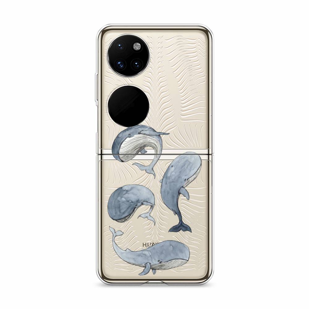 

Чехол Awog "Киты" для Huawei P50 pocket