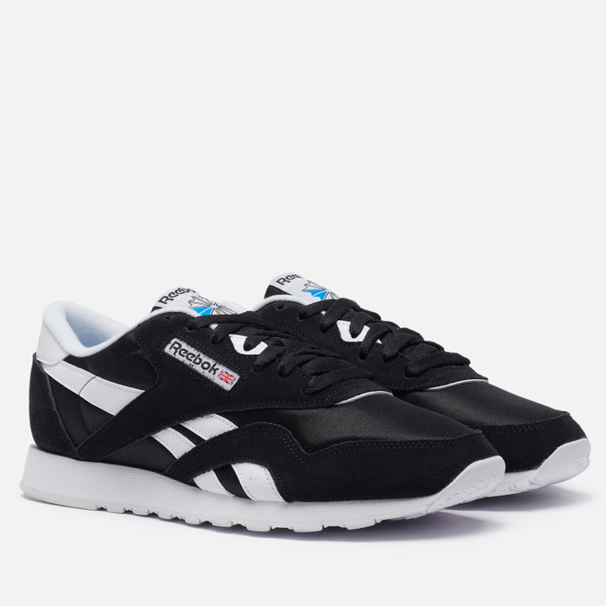 фото Кроссовки женские reebok classic nylon черные 36.5 eu