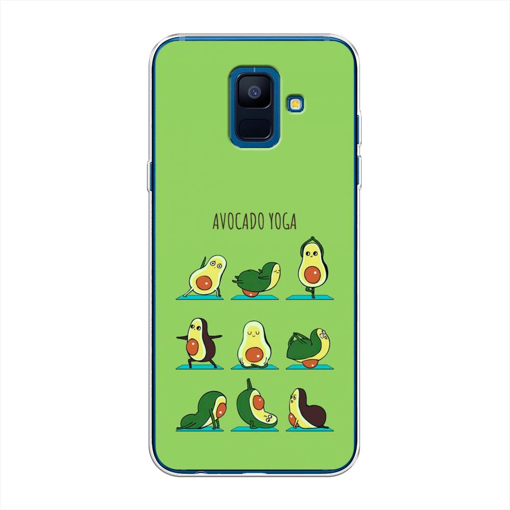 

Чехол Awog на Samsung Galaxy A6 "Авокадо йога", Зеленый;желтый;коричневый, 25950-10
