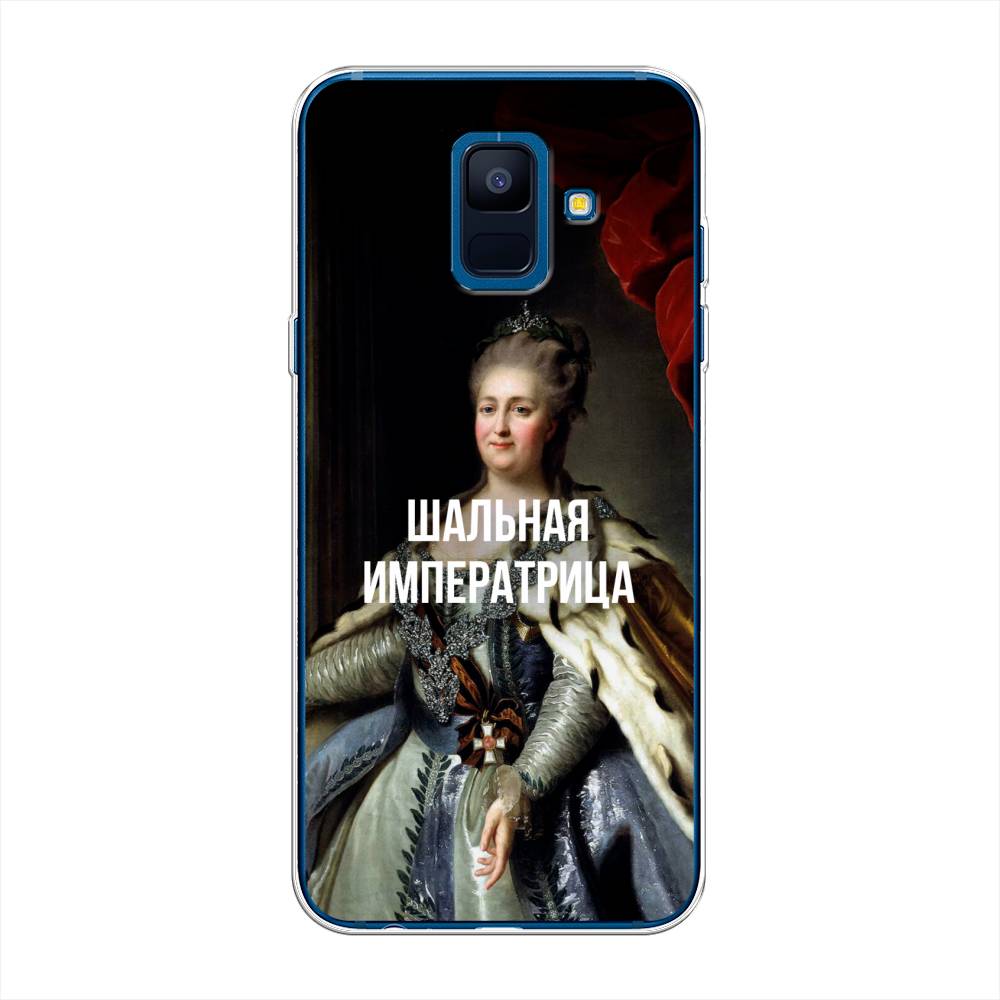 

Чехол Awog на Samsung Galaxy A6 "Шальная императрица", Синий;красный;белый, 25950-6