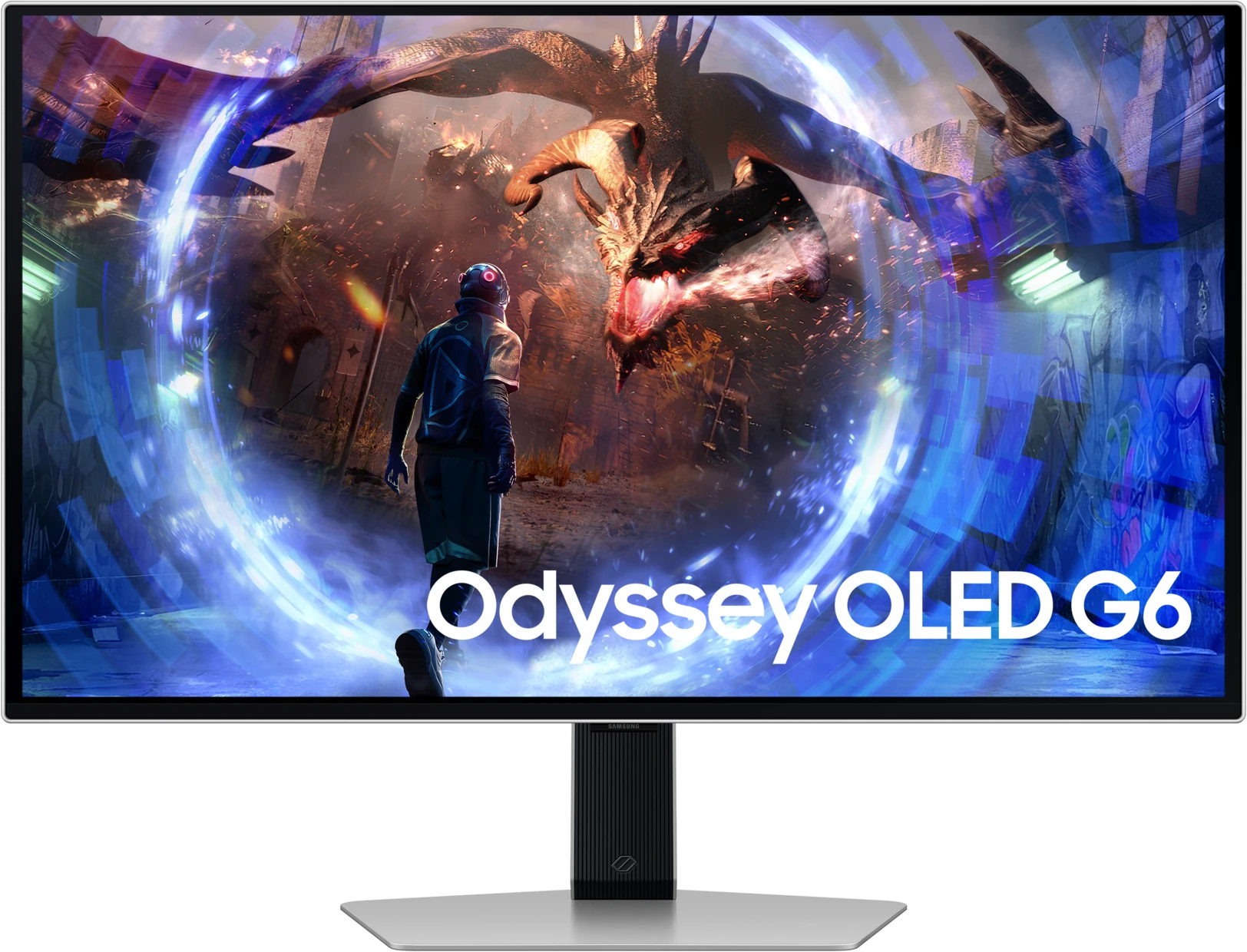 

27" Монитор Samsung Odyssey G6 S27DG600SI серебристый 360Hz 2560x1440 OLED, Odyssey G6 S27DG600SI