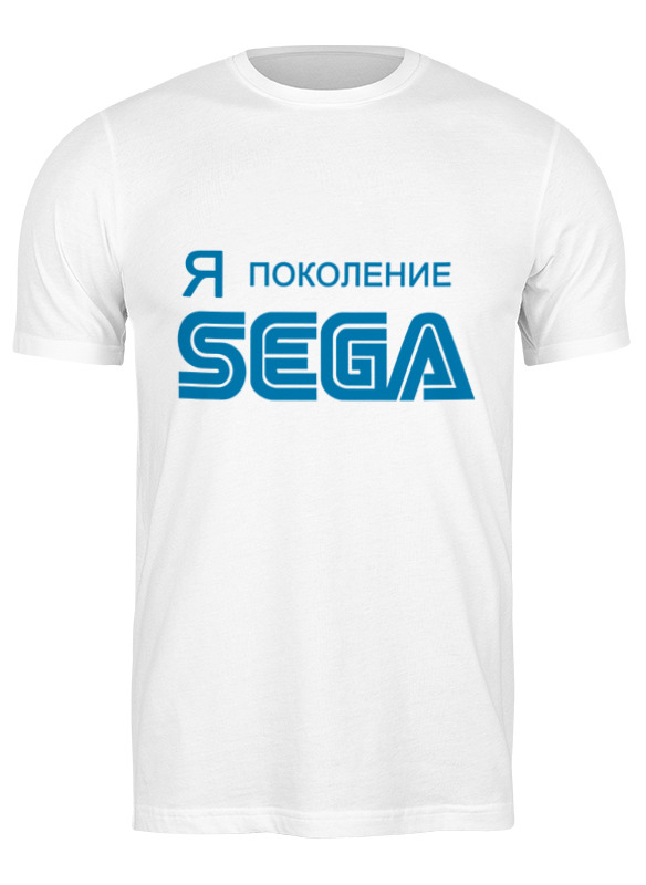 

Футболка мужская Printio Я-sega белая 3XL, Белый, Я-sega