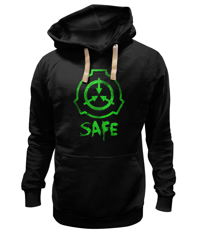 

Худи унисекс Printio Scp, safe черное XS, Черный, Scp, safe