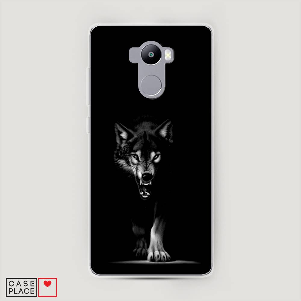

Пластиковый чехол "Волк выходит из ночи" на Xiaomi Redmi 4