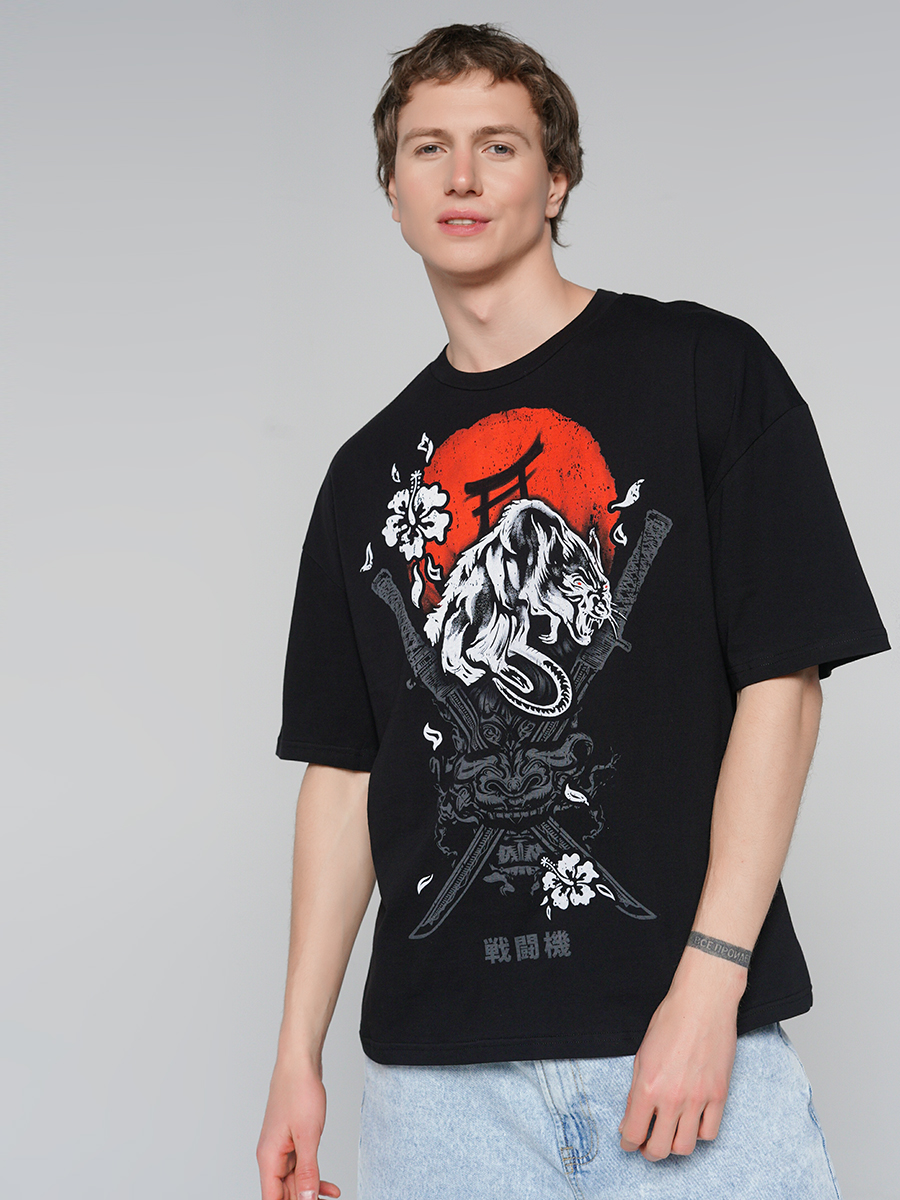 

Футболка мужская ТВОЕ 87961 черная XXL, 87961