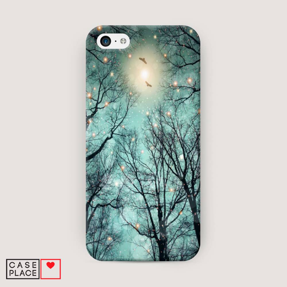 

Пластиковый чехол "Лес в сумерках" на Apple iPhone 5C, 10220-3