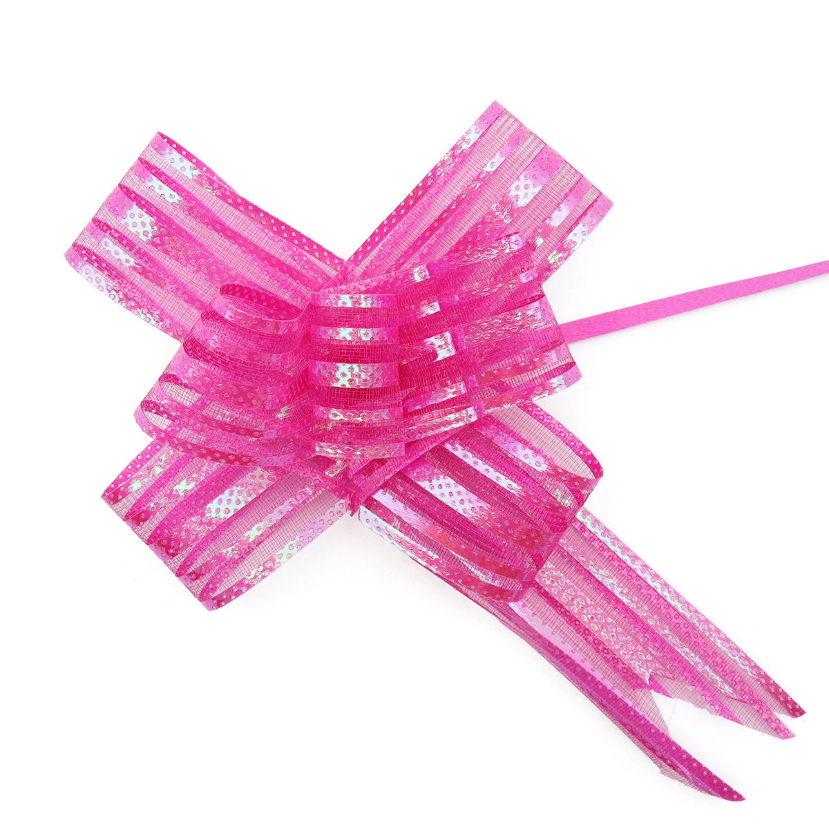 Бант бабочка АЙРИС, AR410, фуксия, 10 шт