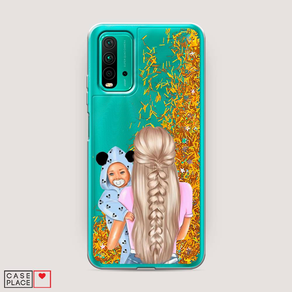 

Чехол Awog на Xiaomi Redmi 9T "Молодая мама", Разноцветный, 39890-1