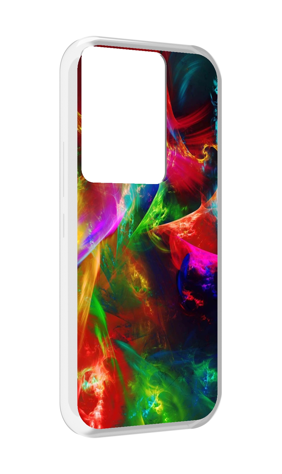 

Чехол MyPads Сияние-красок для Itel Vision 3 Plus / Itel P38 Pro, Прозрачный, Tocco