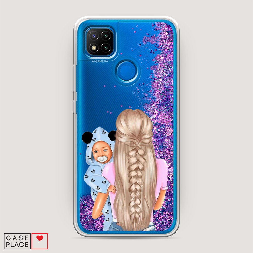 

Чехол Awog на Xiaomi Redmi 9C "Молодая мама", Разноцветный, 39092-1