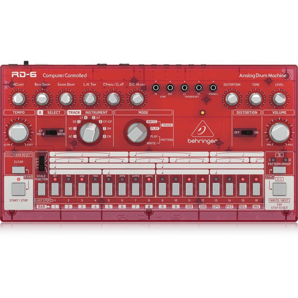 

Драм машина аналоговая Behringer RD-6 sb, RD-6 sb