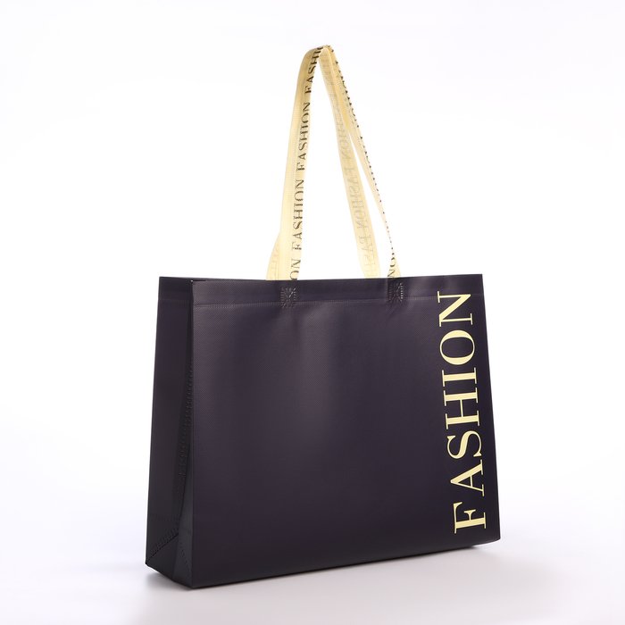 

Сумка для покупок Fashion. 40*10*30. отд без молнии, темно синий