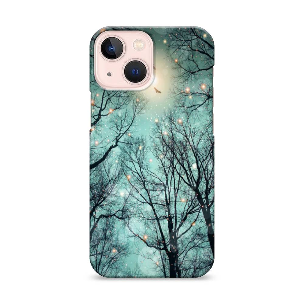 

Пластиковый чехол "Лес в сумерках" на Apple iPhone 13 mini, 14120-3