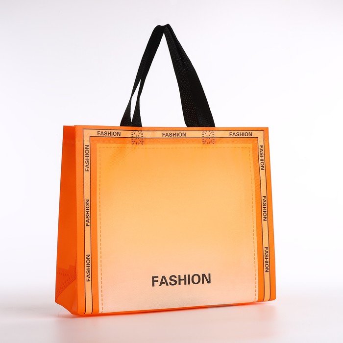 

Сумка для покупок Fashion. 32*10*27. отд без молнии, оранжевый