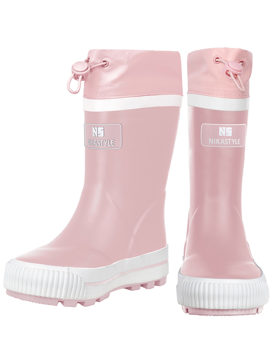 

Сапоги резиновые детские NIKASTYLE 16м15424, розовый, 35, 16м15424
