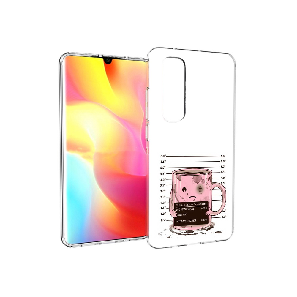 

Чехол MyPads Tocco для Xiaomi Mi Note 10 Lite кружка (PT149714.254.420), Прозрачный, Tocco