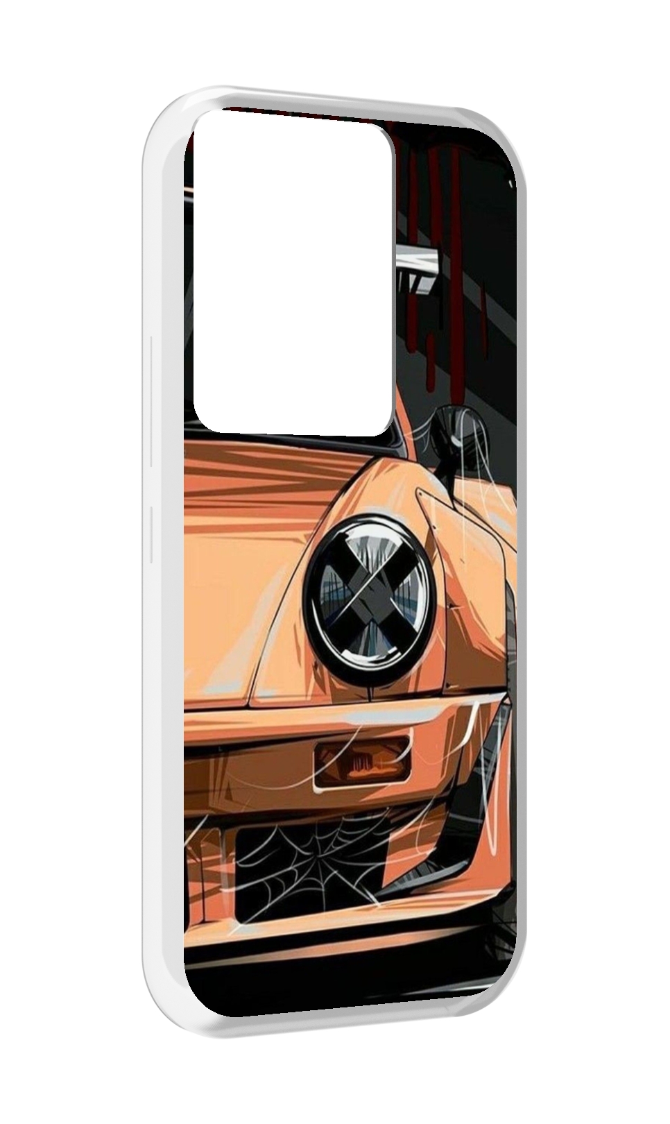 

Чехол MyPads Порш мужской для Itel Vision 3 Plus / Itel P38 Pro, Прозрачный, Tocco