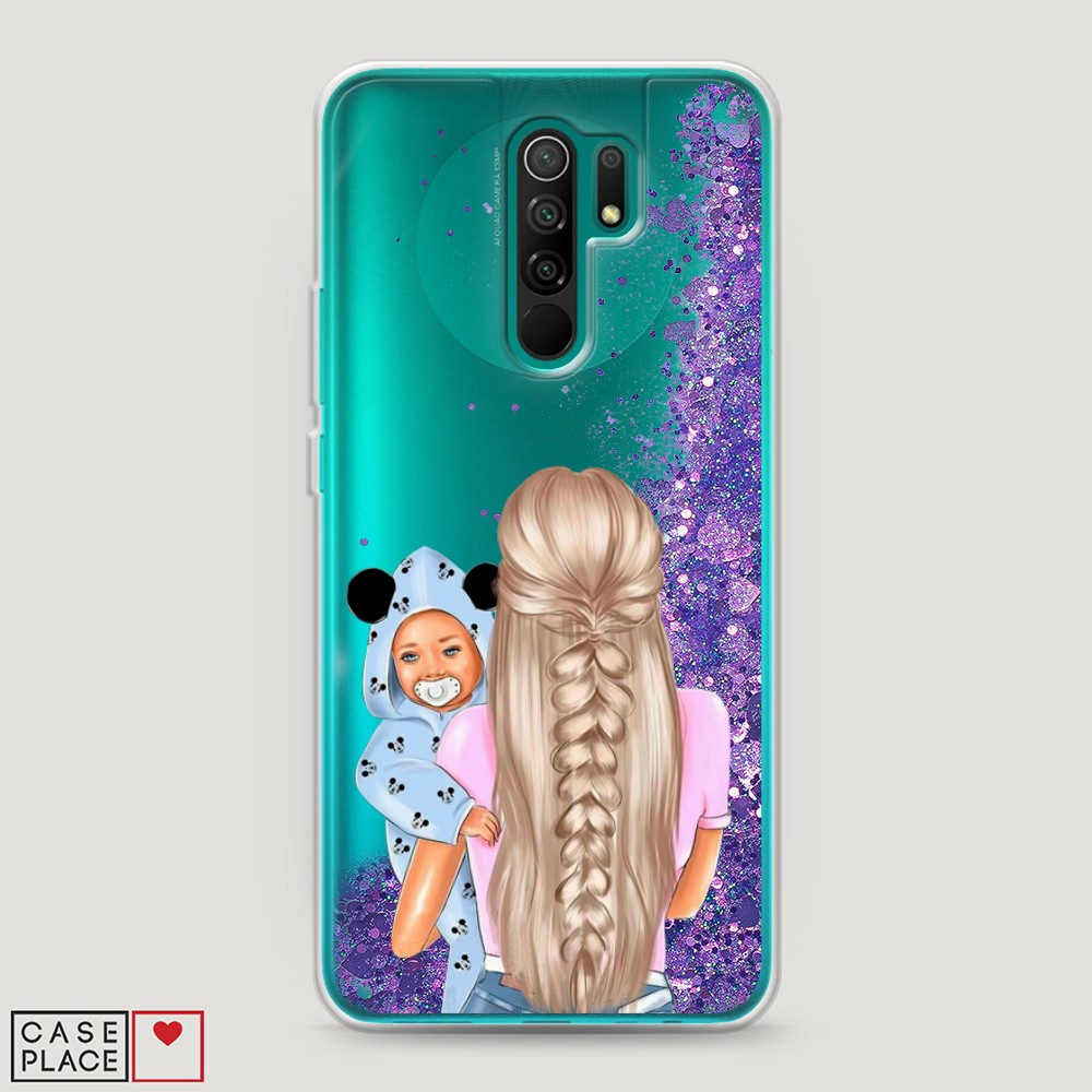 

Чехол Awog на Xiaomi Redmi 9 "Молодая мама", Разноцветный, 38392-1