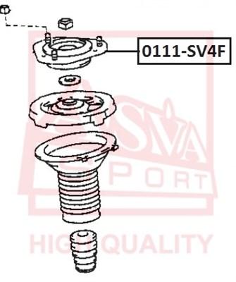 

Опора амортизатора Asva 0111sv4f