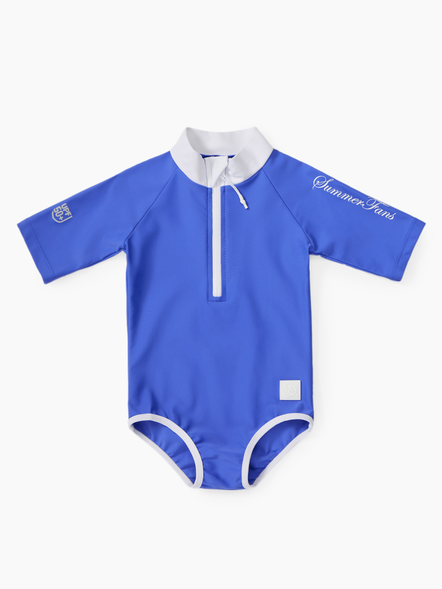 Купальник слитный детский Happy Baby 50657, blue, 104