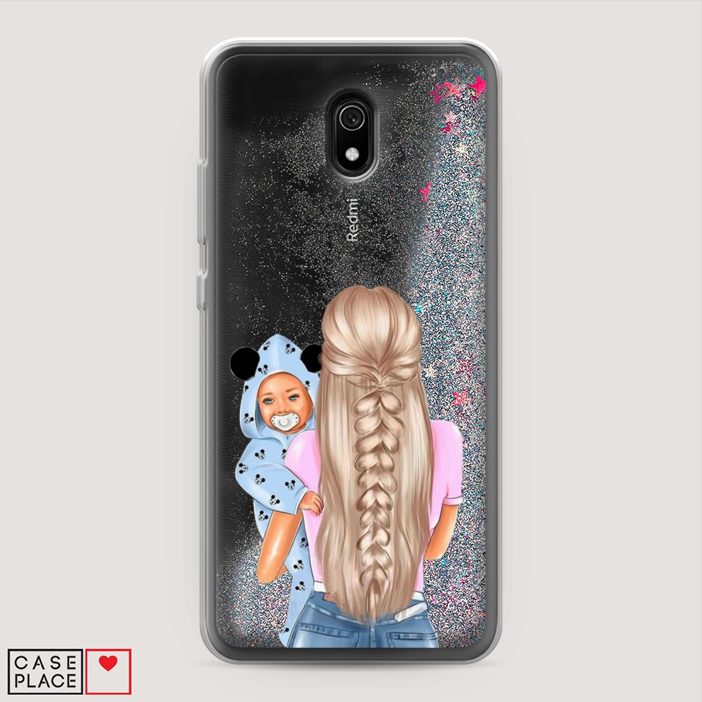 

Чехол Awog на Xiaomi Redmi 8A "Молодая мама", Разноцветный, 37291-1