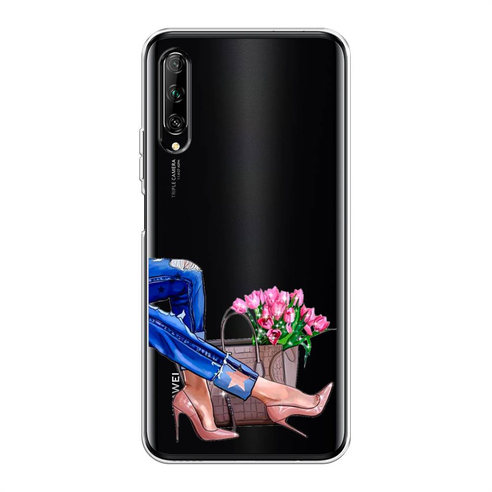 

Чехол Awog на Huawei Y9s "Каблучки", Разноцветный, 611150-7