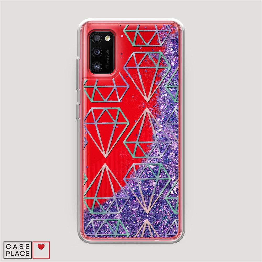

Чехол Awog на Samsung Galaxy A41 / Самсунг A41 "Бриллианты голографика", Разноцветный, 2100492-1