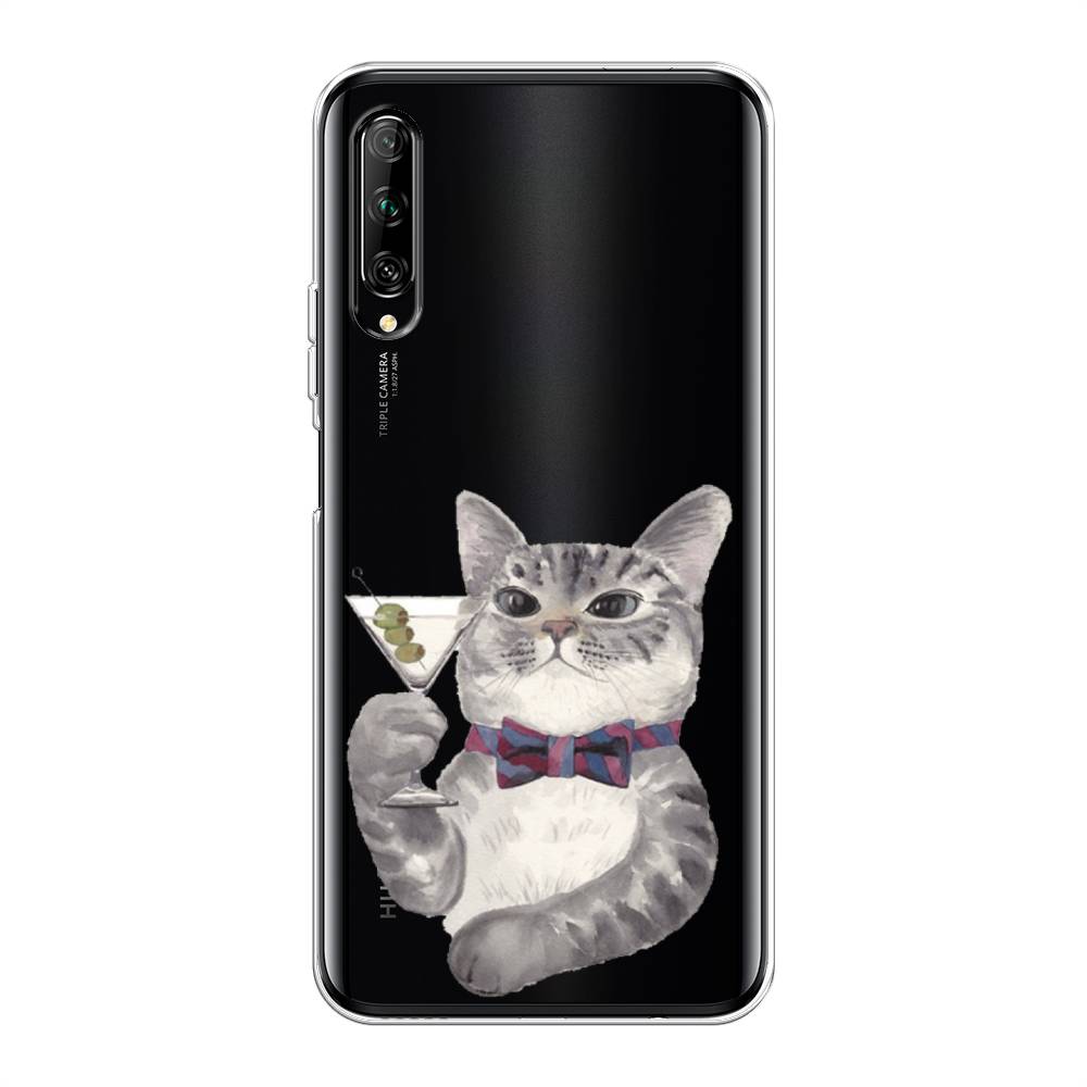 

Чехол Awog "Кот джентльмен" для Huawei Y9s