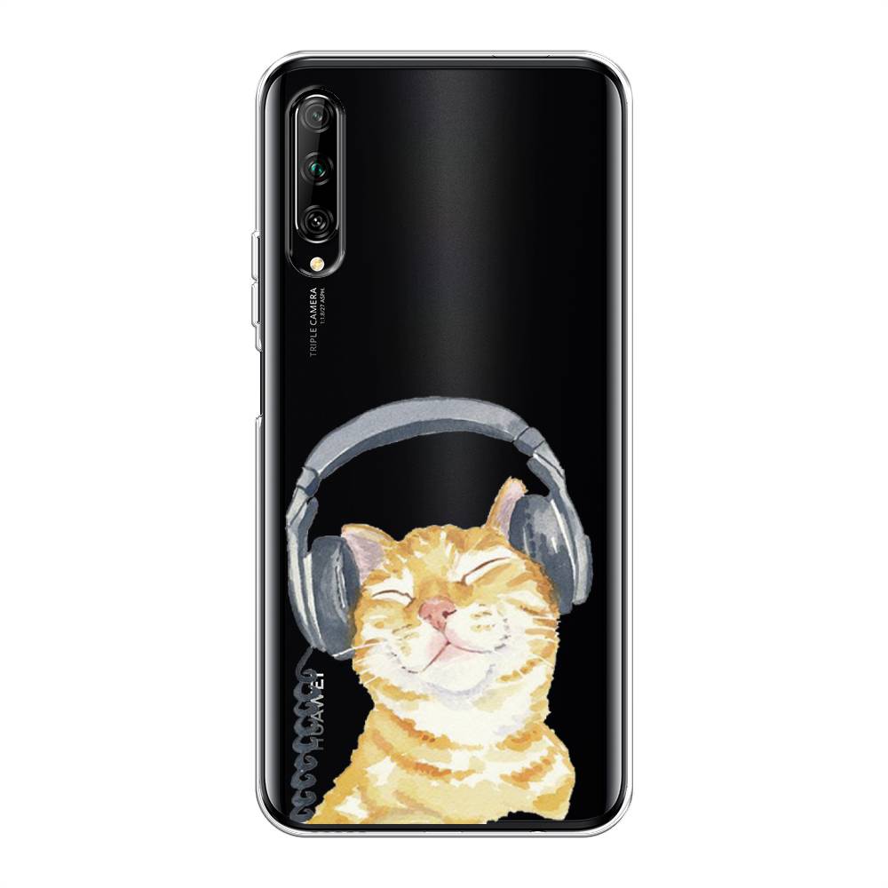 

Чехол Awog "Кот меломан" для Huawei Y9s