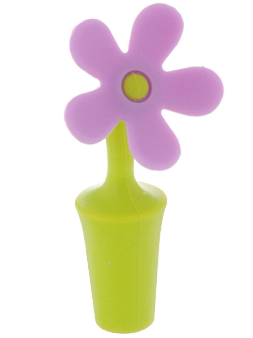 

Силиконовая пробка для бутылок FLOWER (Цвет: Фиолетовый )