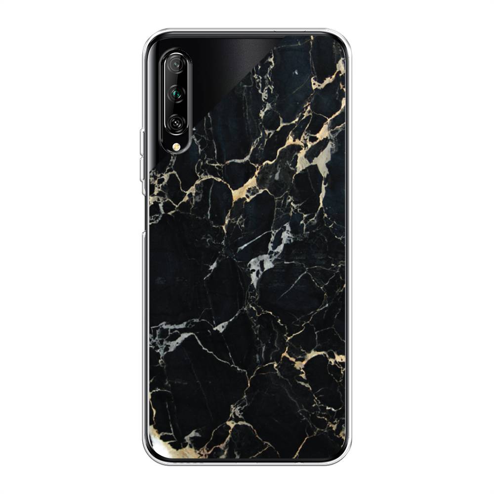 

Чехол Awog на Huawei Y9s "Черный мрамор уголок", Разноцветный, 611150-3