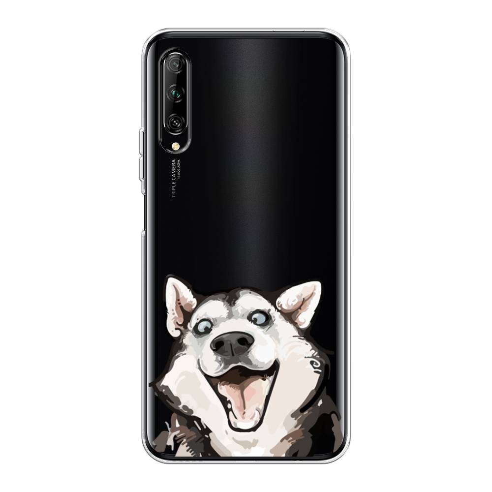 

Чехол Awog на Huawei Y9s "Радостный хаски", Разноцветный, 611150-1