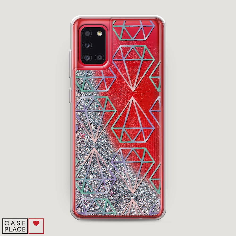 

Чехол Awog на Samsung Galaxy A31 / Самсунг A31 "Бриллианты голографика", Разноцветный, 2100391-1