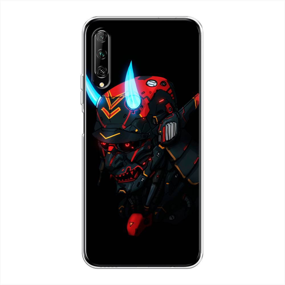 

Чехол Awog на Huawei Y9s "Неоновый самурай", Разноцветный, 611150-6