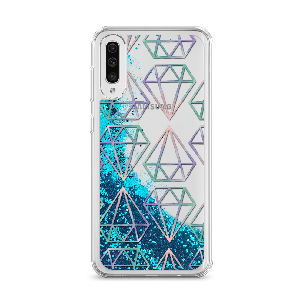 

Чехол Awog на Samsung Galaxy A30s/A50 "Бриллианты голографика", Разноцветный, 28893-1