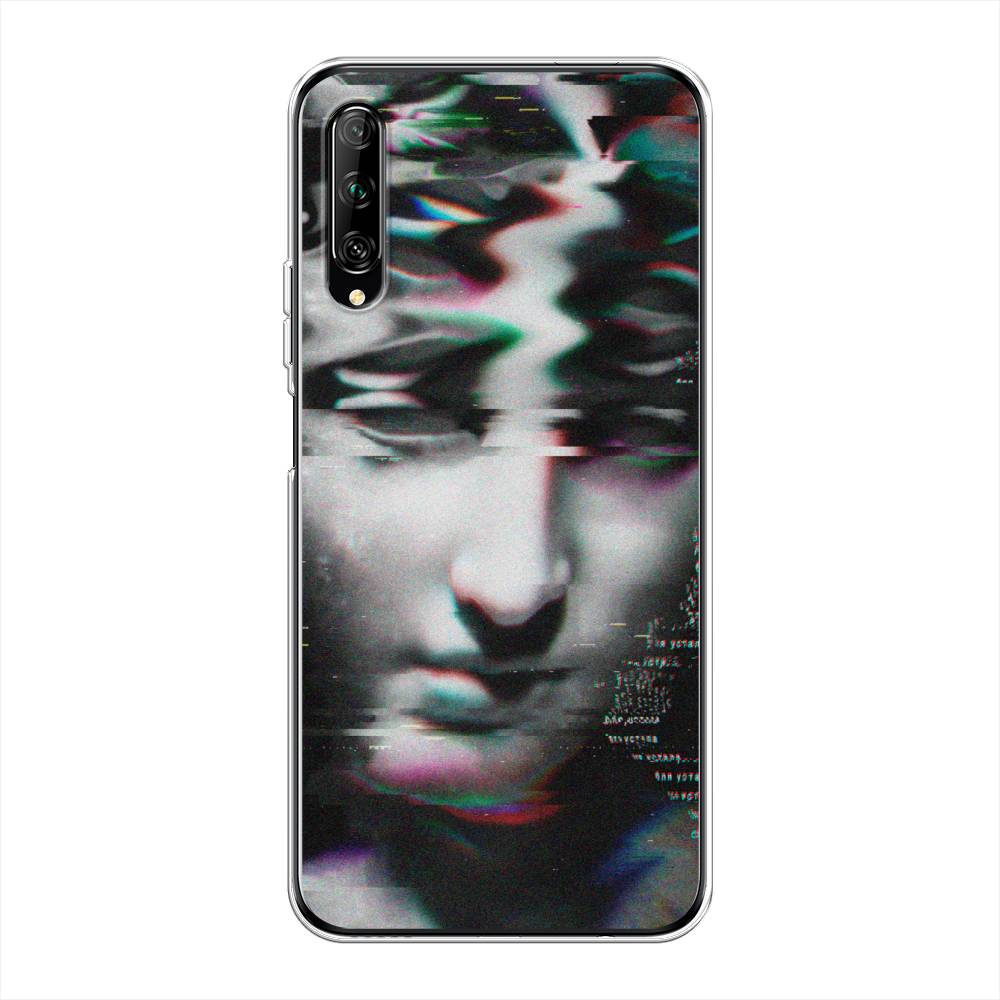 Чехол Awog  на Huawei Y9s Glitch Art