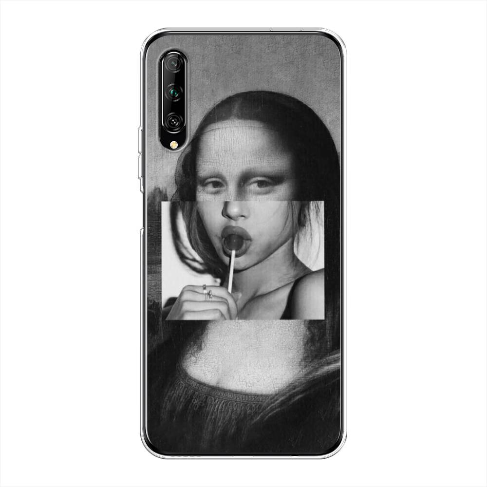 

Чехол Awog на Huawei Y9s "Mona Lisa sucking lollipop", Разноцветный, 611150-9