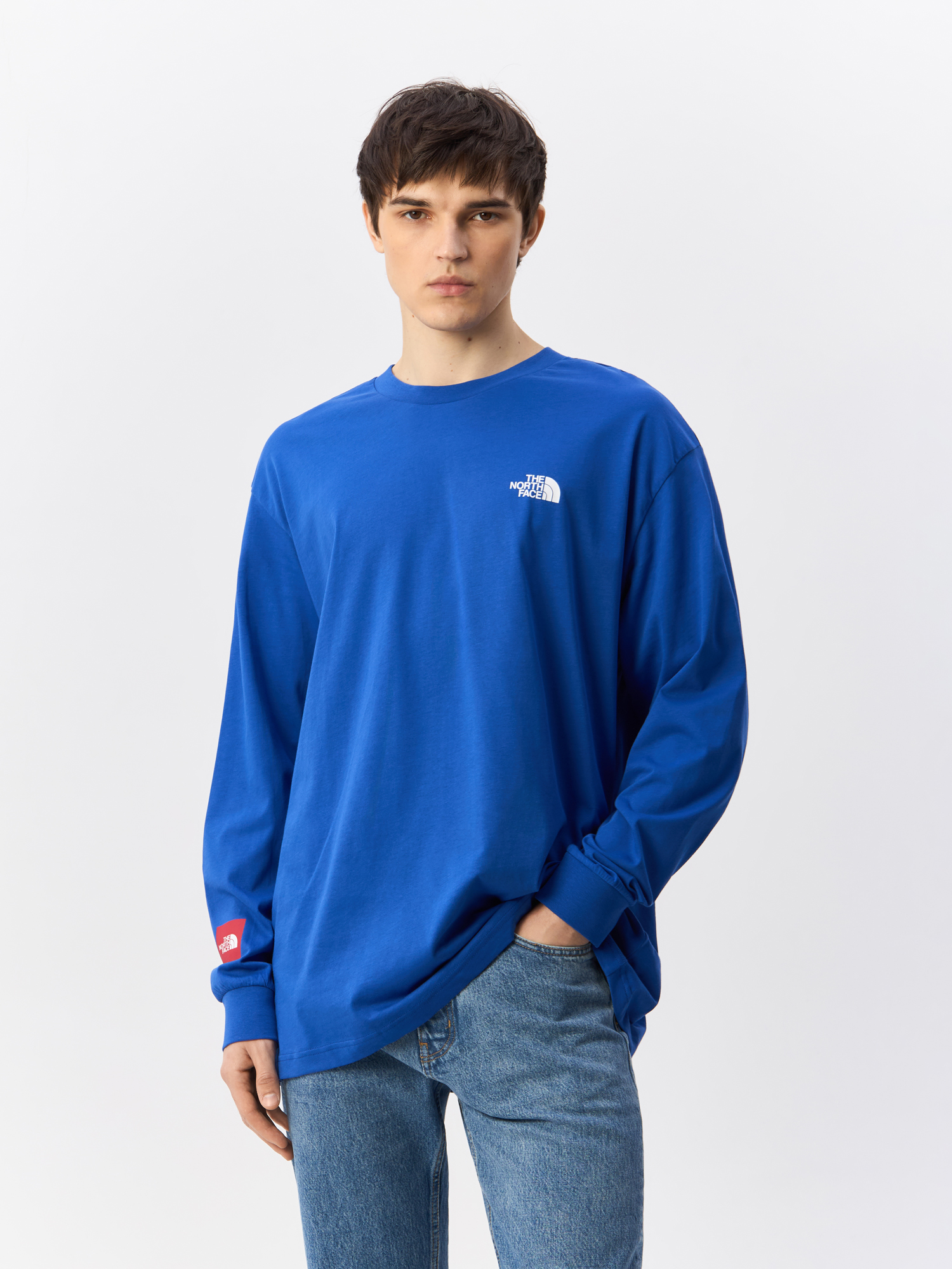 

Свитшот The North Face для мужчин, синий-CZ6, размер L, NF0A89FZCZ61, 1 шт., NF0A89FZ