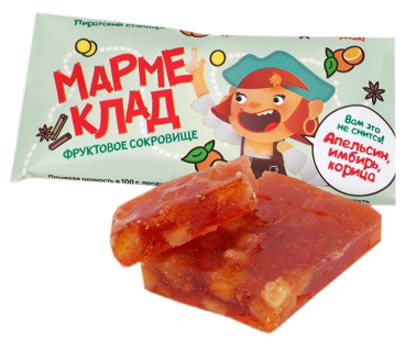 

Рахат-лукум Конфетный двор Мармеклад апельсин-имбирь-корица 40 г
