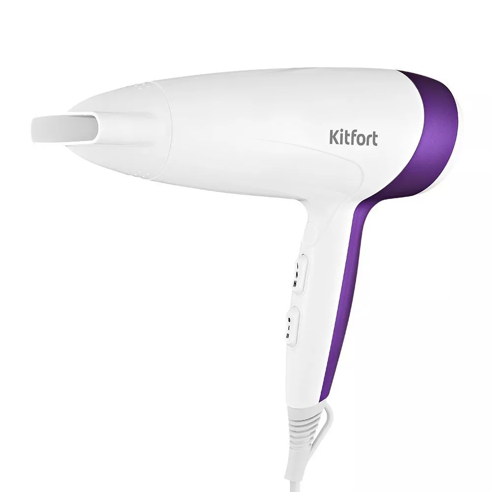 

Фен KitFort КТ-3216 1800 Вт белый, фиолетовый, КТ-3216