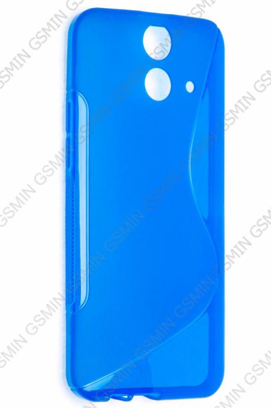 

Чехол NoBrand для HTC One E8 Blue, Белый