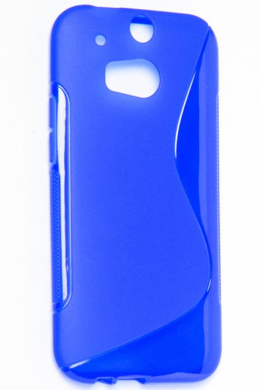 

Чехол NoBrand для HTC One 2 M8 Blue, Белый