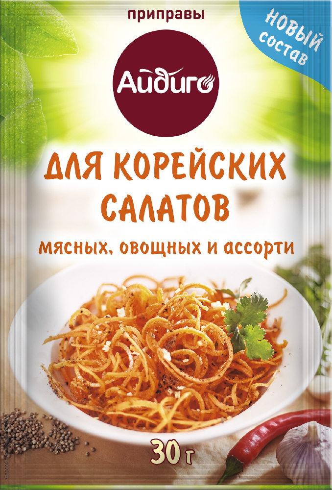 

Приправа Айдиго для корейских салатов 30 г