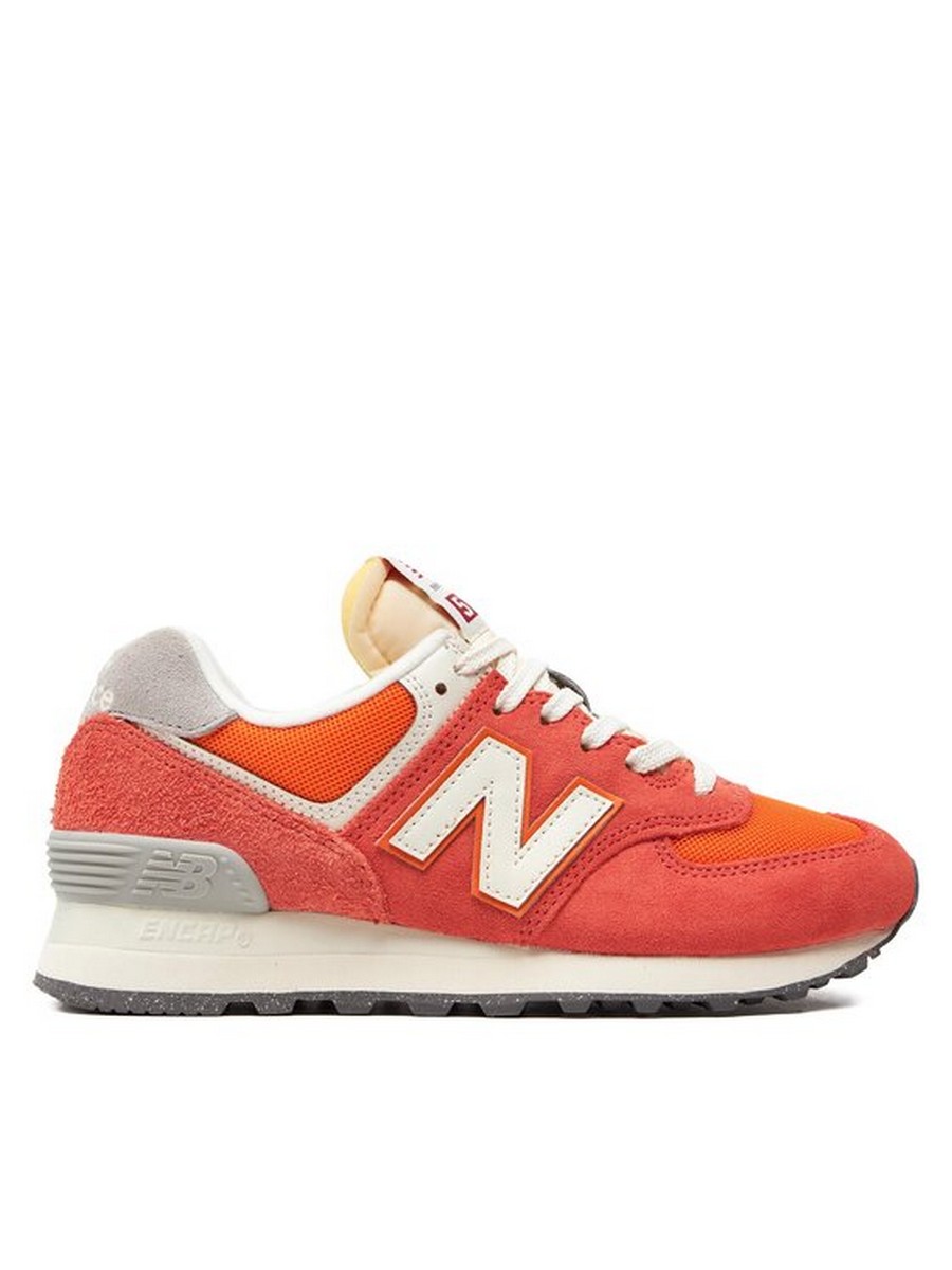 Кроссовки мужские New Balance U574RCB оранжевые 36 EU оранжевый