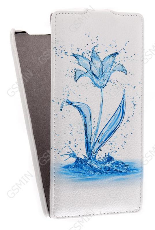 

Кожаный чехол для Lenovo A880 Art Case (Белый) (Дизайн 8/8)