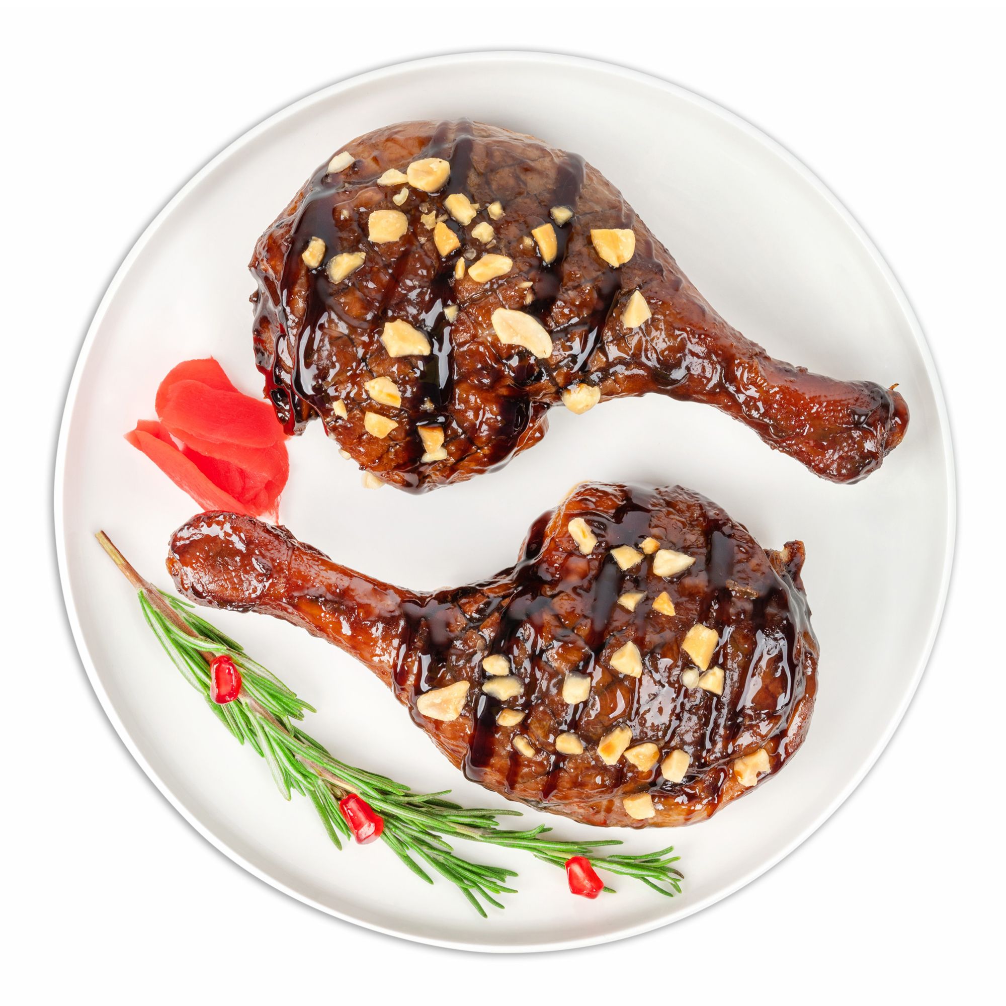 Окорочка утиные АШАН в соусе хойсин