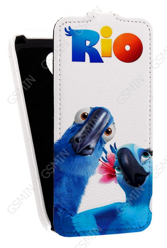 

Чехол Aksberry для Lenovo S750 Дизайн 17, Белый