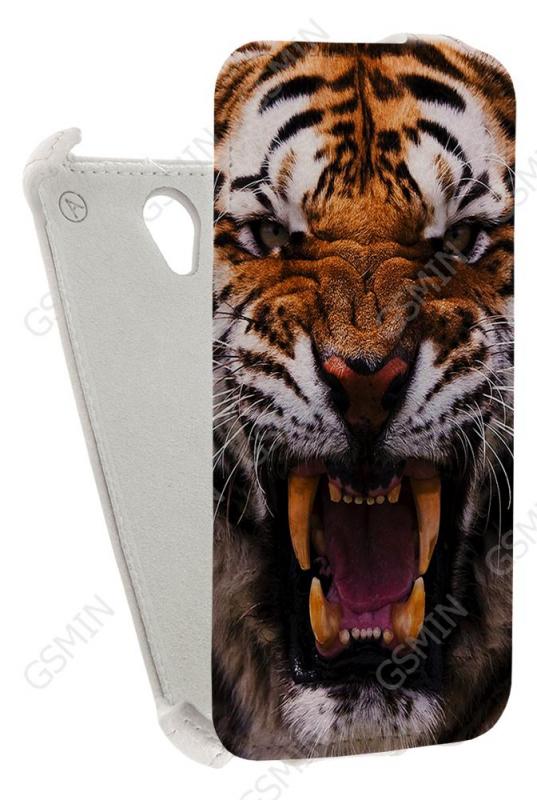 

Кожаный чехол для Lenovo A3600D Armor Case (Белый) (Дизайн 142)
