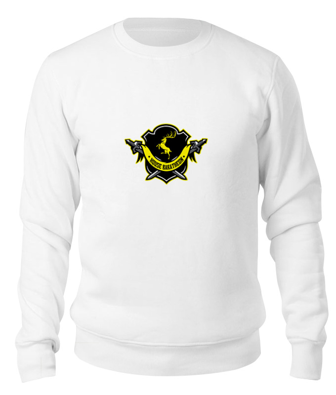 

Свитшот унисекс Printio House baratheon белый XL, House baratheon